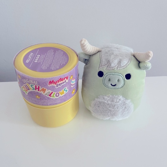 Squishmallow Easter capsule Iver Highland Cow - Picture 2 of 3